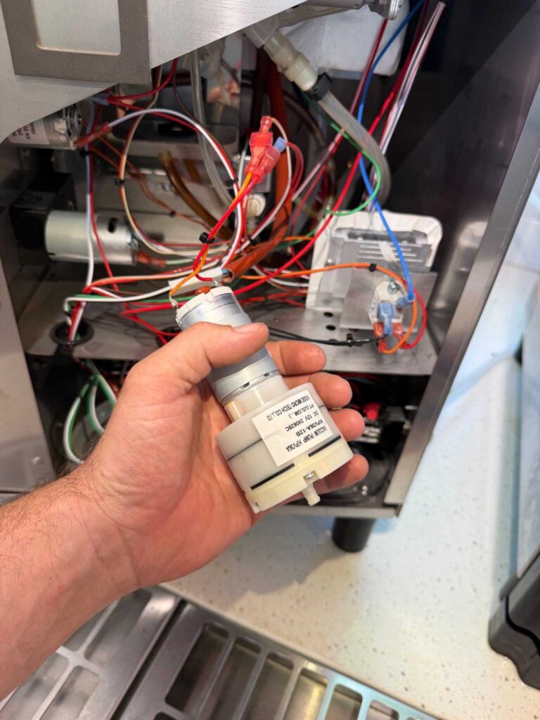 commercial coffee machine maintenance inspection