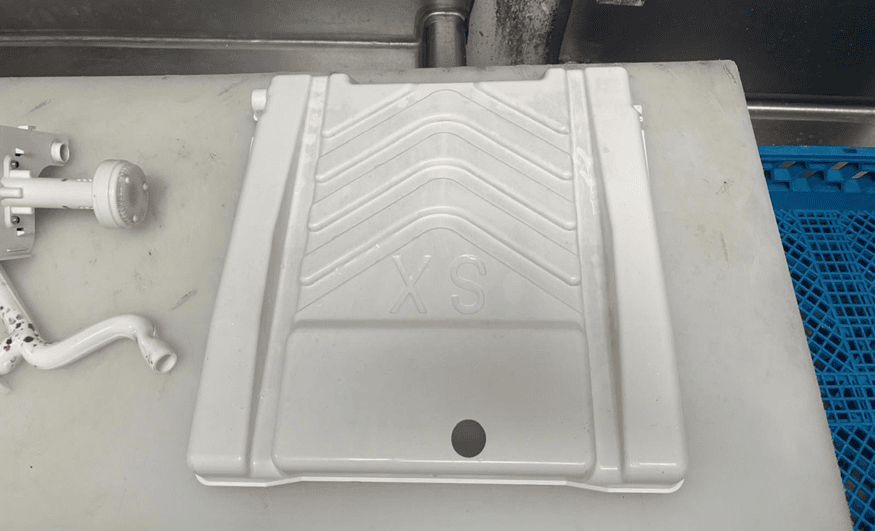 A dirty evaporator and air filter restrict airflow and reduce ice production.