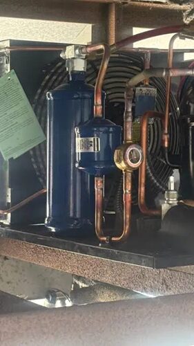 Compressor, filter drier, and refrigerant lines — components that show early signs of strain before a full breakdown.