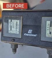 Low Pressure Control Changed Out before